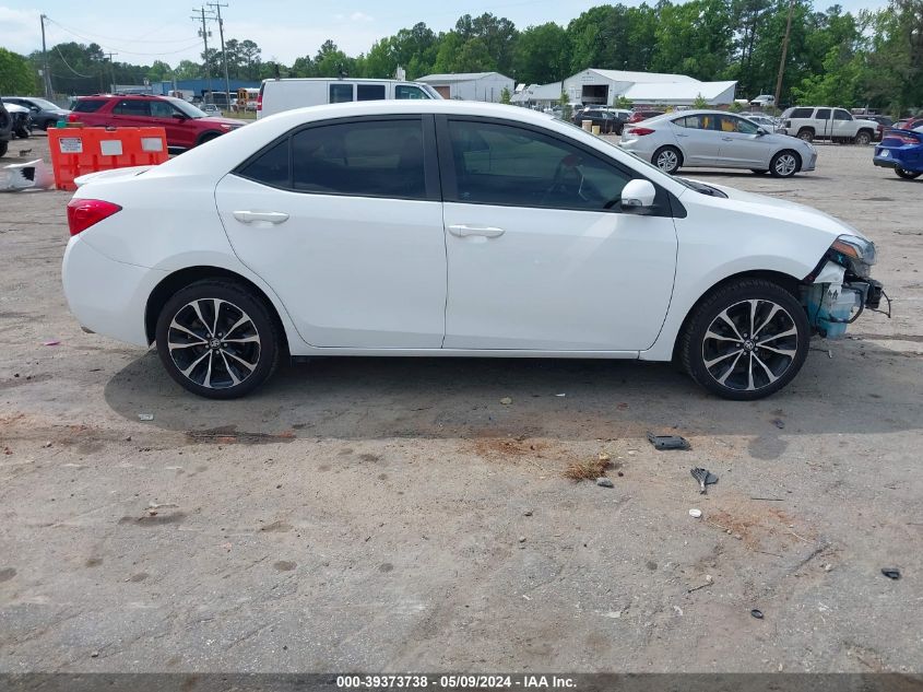 2017 Toyota Corolla Se VIN: 2T1BURHEXHC832223 Lot: 39373738