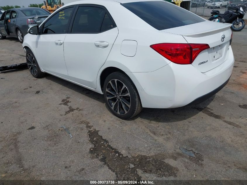 2017 Toyota Corolla Se VIN: 2T1BURHEXHC832223 Lot: 39373738