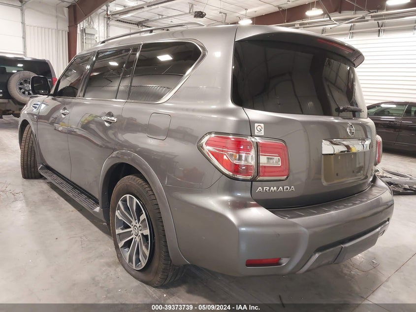 2019 Nissan Armada Sl VIN: JN8AY2NC2K9582214 Lot: 39373739
