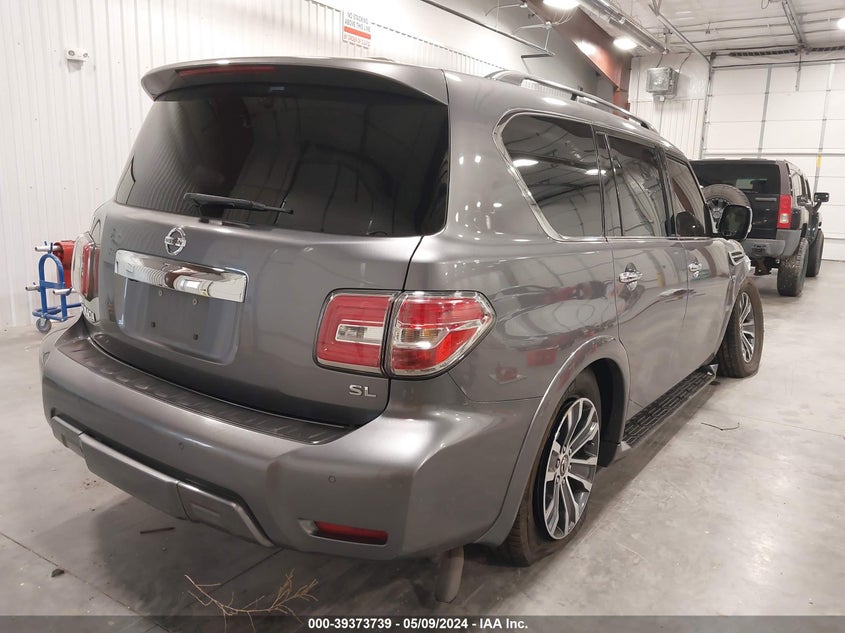 2019 Nissan Armada Sl VIN: JN8AY2NC2K9582214 Lot: 39373739