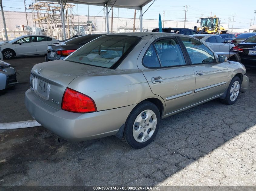 2004 Nissan Sentra 1.8S VIN: 3N1CB51D44L890519 Lot: 39373743