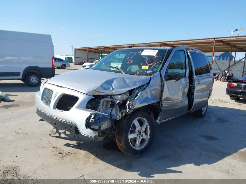 2006 Pontiac Montana Sv6 VIN: 1GMDX33L36D137001 Lot: 39373748