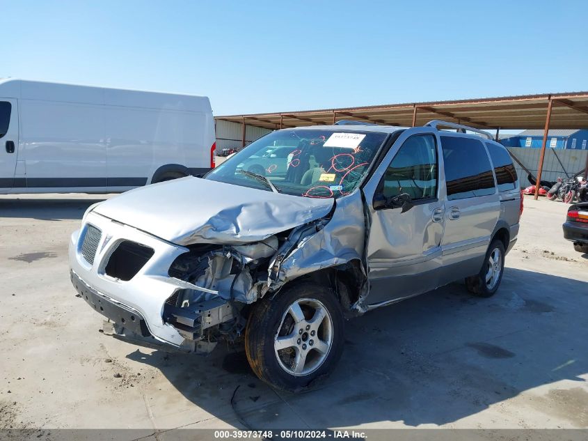 2006 Pontiac Montana Sv6 VIN: 1GMDX33L36D137001 Lot: 39373748