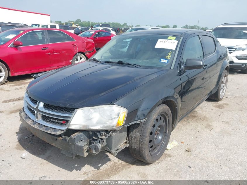 2013 Dodge Avenger Se VIN: 1C3CDZAB2DN581035 Lot: 39373759