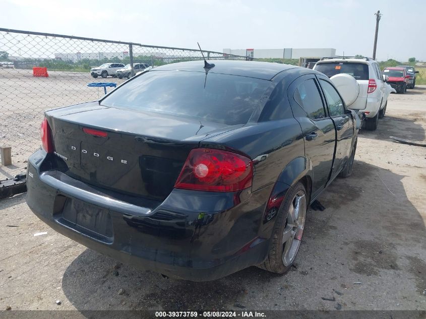 2013 Dodge Avenger Se VIN: 1C3CDZAB2DN581035 Lot: 39373759