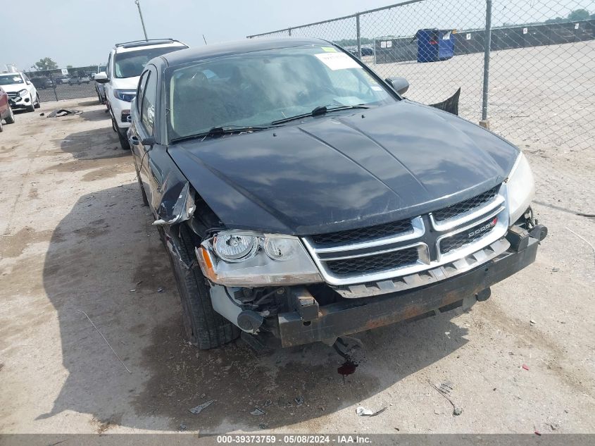 2013 Dodge Avenger Se VIN: 1C3CDZAB2DN581035 Lot: 39373759