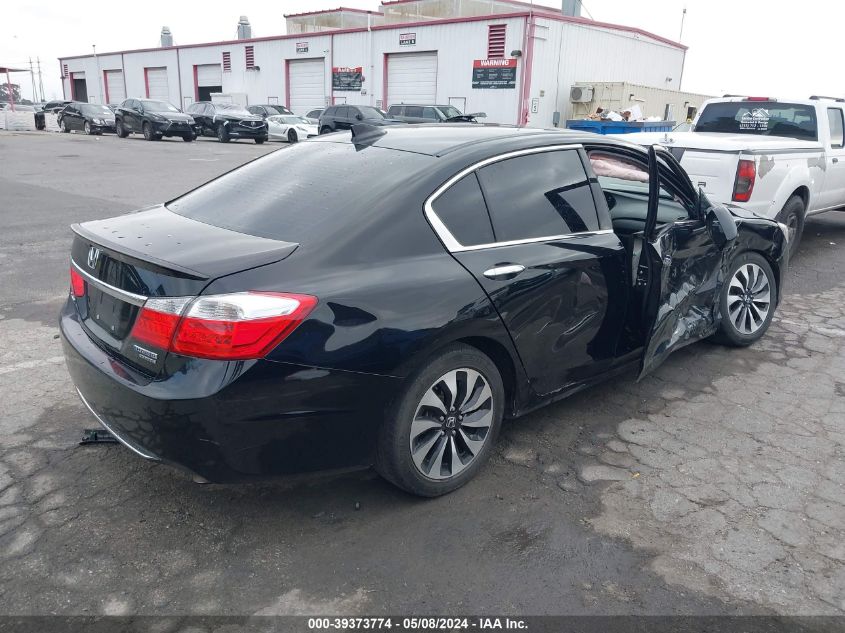 2015 Honda Accord Hybrid Touring VIN: 1HGCR6F76F8002440 Lot: 39373774