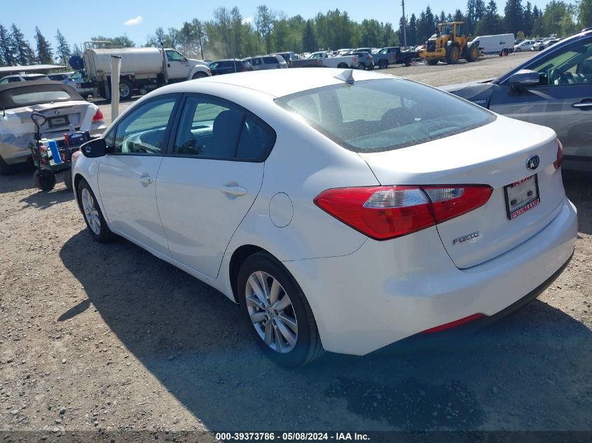 2016 Kia Forte Lx VIN: KNAFX4A67G5444339 Lot: 39373786