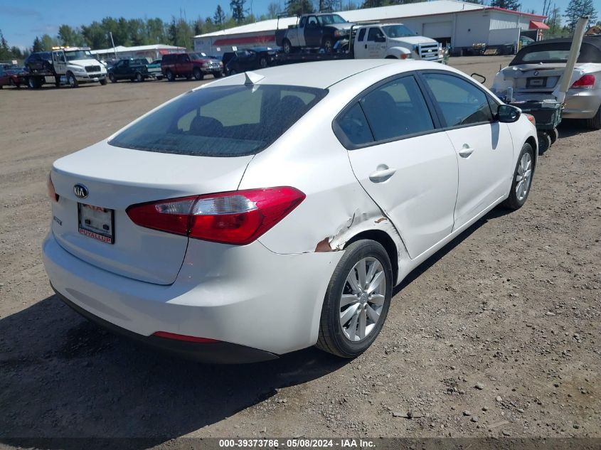 2016 Kia Forte Lx VIN: KNAFX4A67G5444339 Lot: 39373786