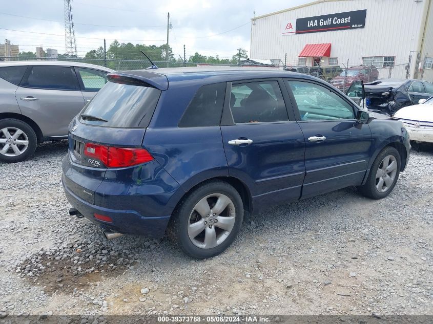 2007 Acura Rdx VIN: 5J8TB18507A004231 Lot: 39373788