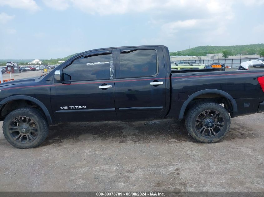 2008 Nissan Titan Le/Pro-4X/Se/Xe VIN: 1N6BA07C08N346907 Lot: 39373789