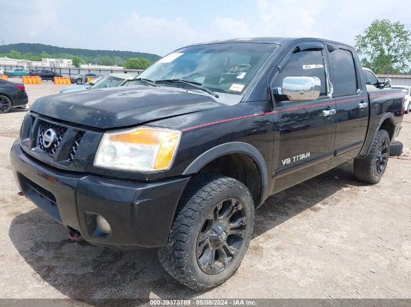 2008 Nissan Titan Le/Pro-4X/Se/Xe VIN: 1N6BA07C08N346907 Lot: 39373789