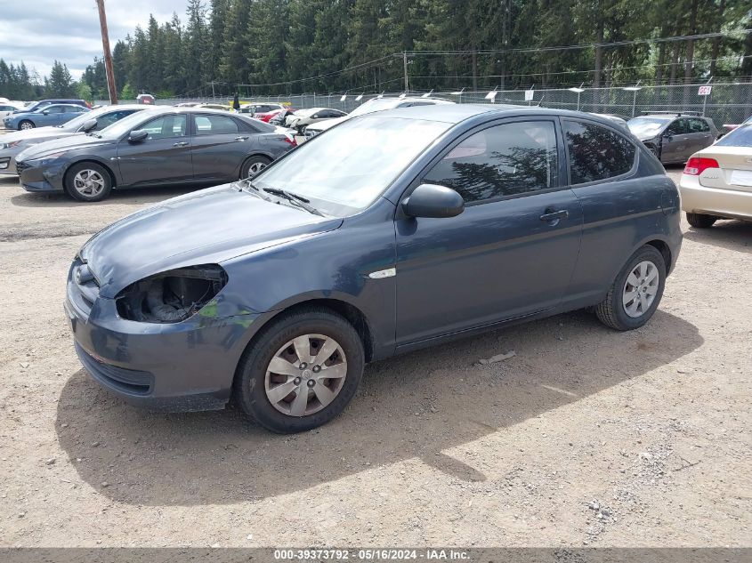 2008 Hyundai Accent Gs VIN: KMHCM36C08U083370 Lot: 39373792