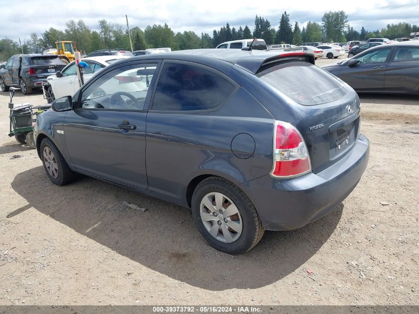 2008 Hyundai Accent Gs VIN: KMHCM36C08U083370 Lot: 39373792