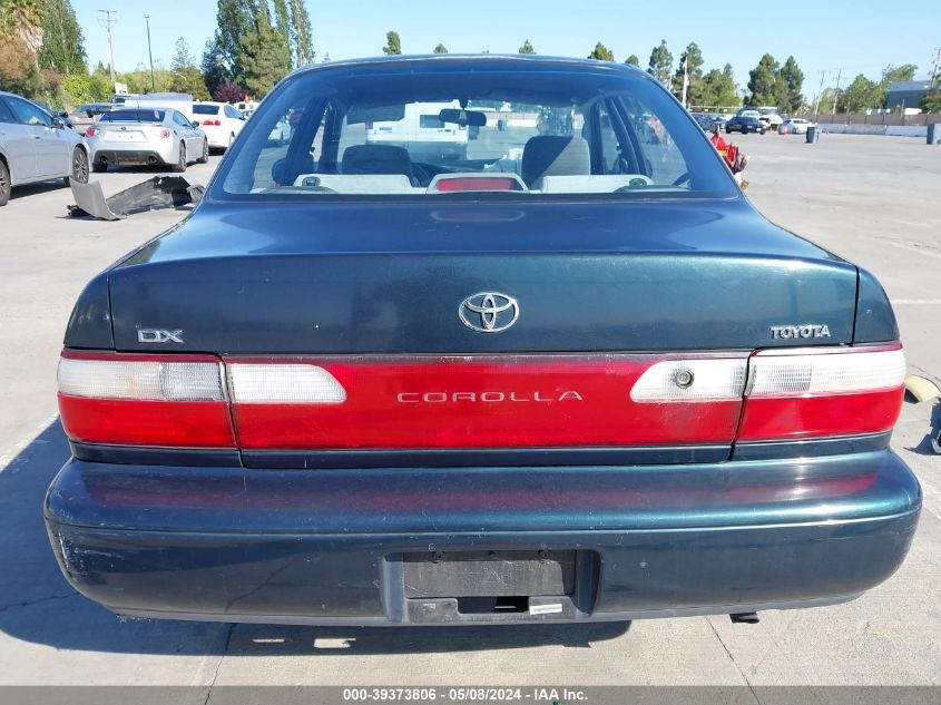 1997 Toyota Corolla Dx VIN: 1NXBB02E4VZ532195 Lot: 39373806