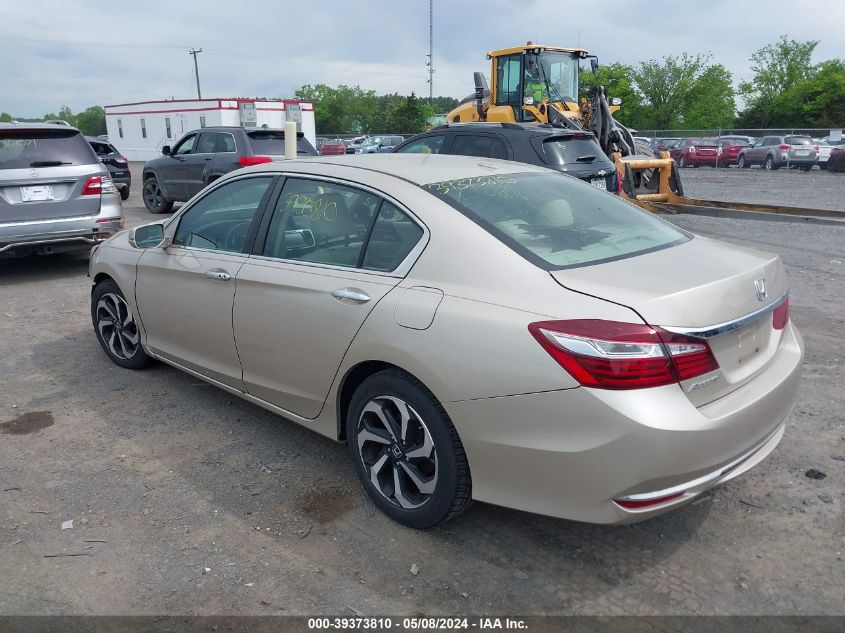 2016 Honda Accord Ex-L VIN: 1HGCR2F89GA182945 Lot: 39373810