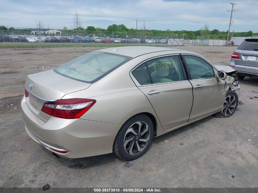 2016 Honda Accord Ex-L VIN: 1HGCR2F89GA182945 Lot: 39373810