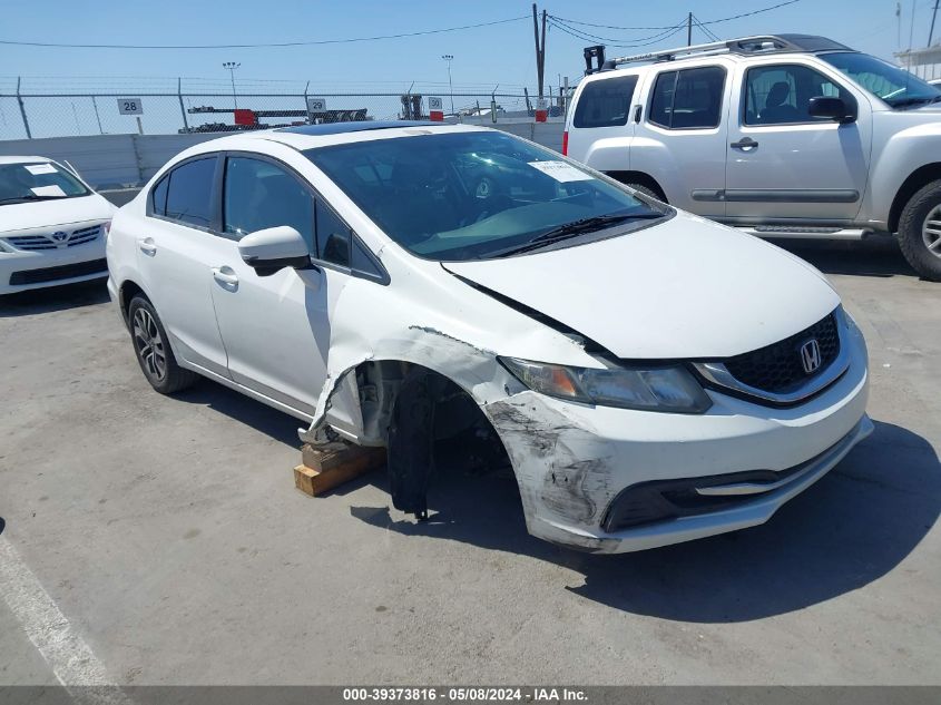 2015 Honda Civic Ex VIN: 2HGFB2F85FH545968 Lot: 39373816