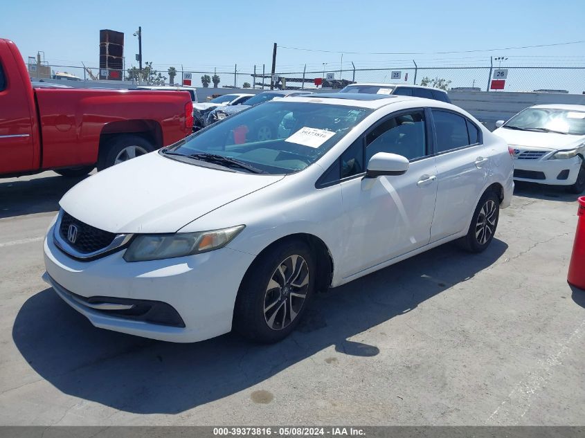 2015 Honda Civic Ex VIN: 2HGFB2F85FH545968 Lot: 39373816