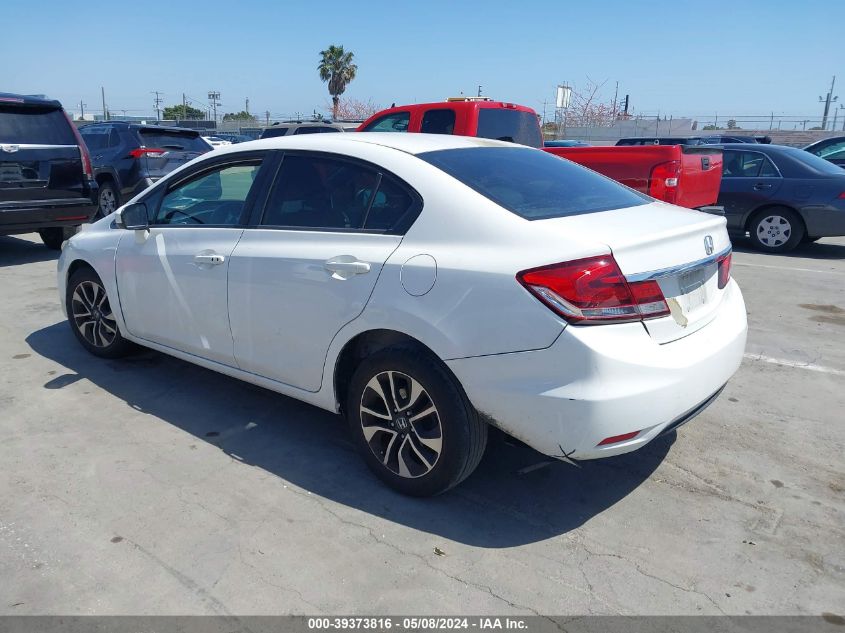 2015 Honda Civic Ex VIN: 2HGFB2F85FH545968 Lot: 39373816