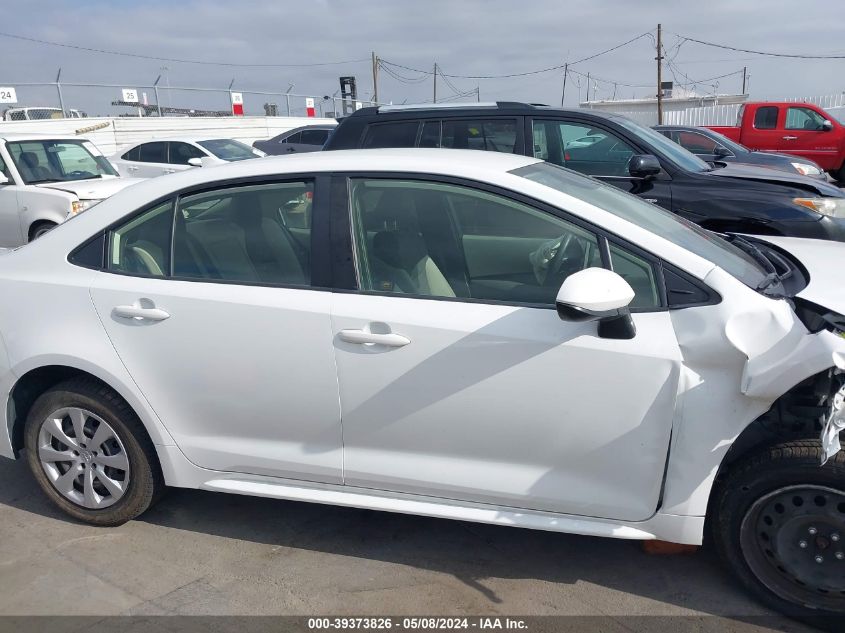 2020 Toyota Corolla Le VIN: JTDEPRAE0LJ023101 Lot: 39373826