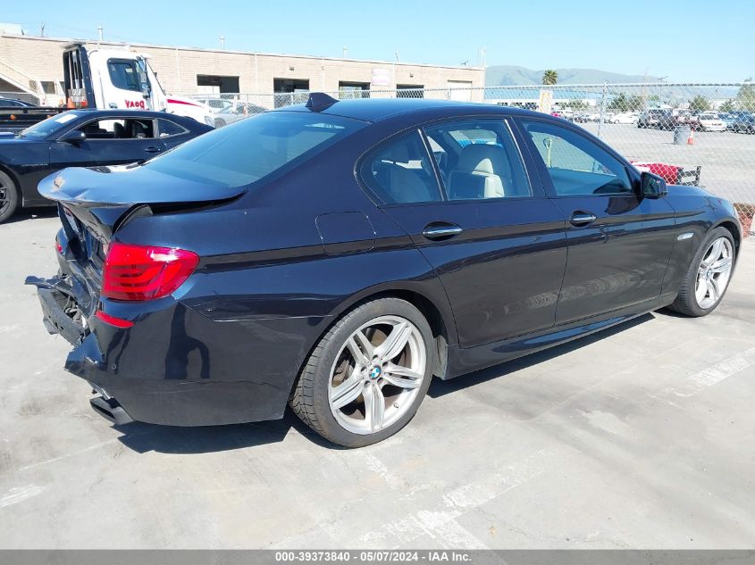 2012 BMW 550I VIN: WBAFR9C55CDV58464 Lot: 39373840