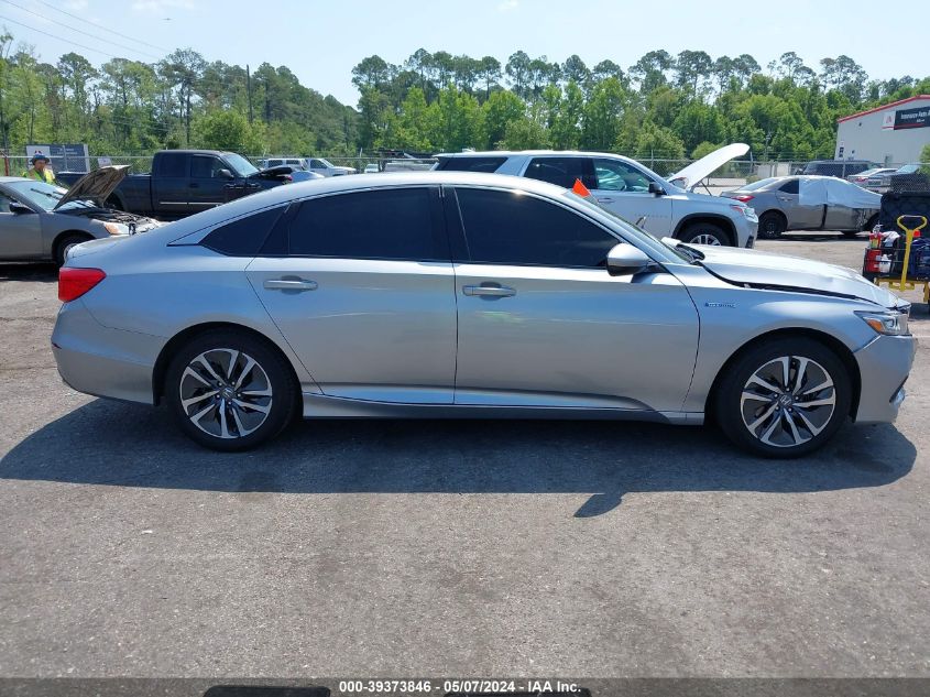 2021 Honda Accord Hybrid VIN: 1HGCV3F17MA018321 Lot: 39373846