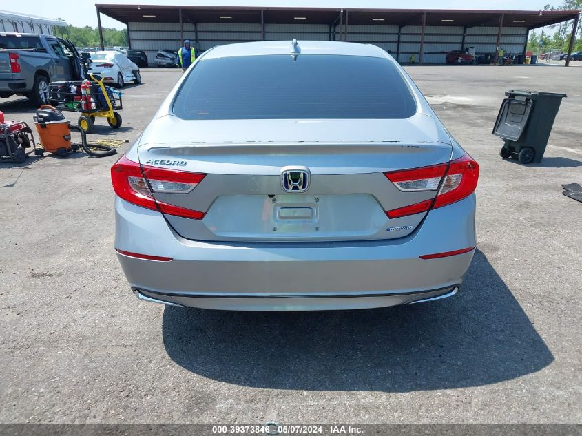 2021 Honda Accord Hybrid VIN: 1HGCV3F17MA018321 Lot: 39373846