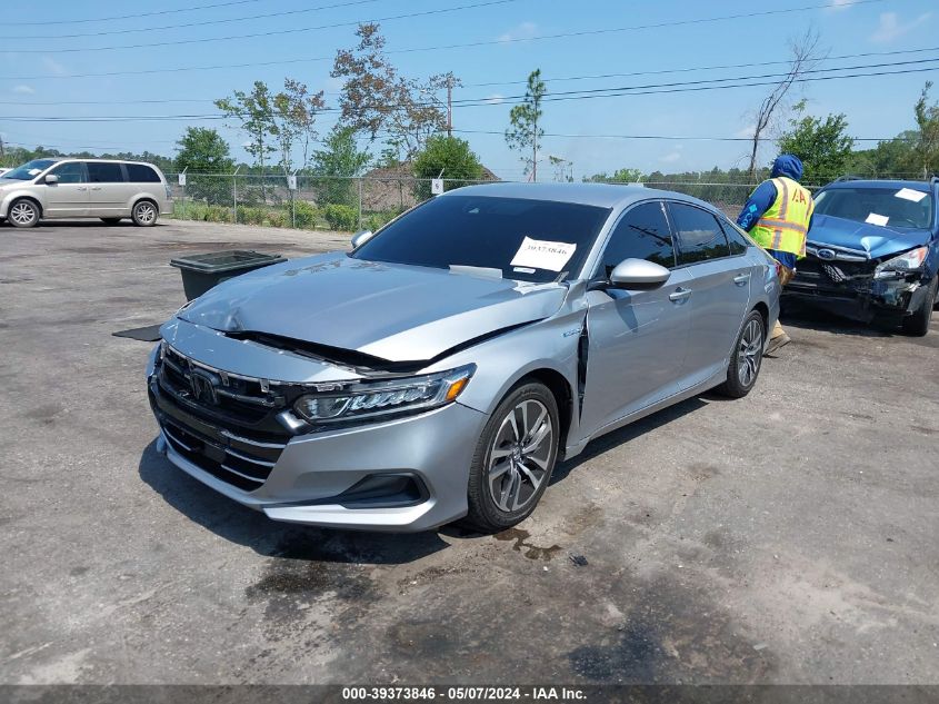 2021 Honda Accord Hybrid VIN: 1HGCV3F17MA018321 Lot: 39373846