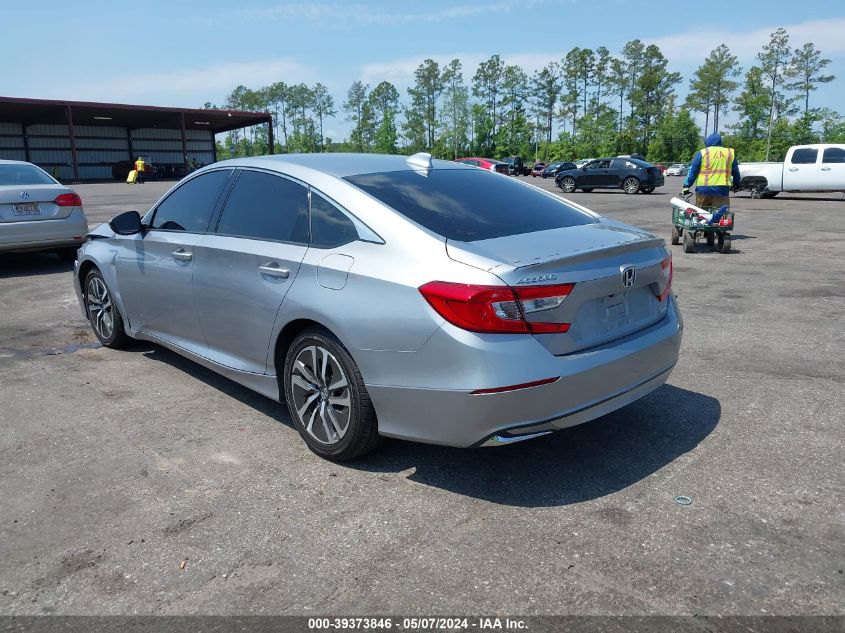 2021 Honda Accord Hybrid VIN: 1HGCV3F17MA018321 Lot: 39373846