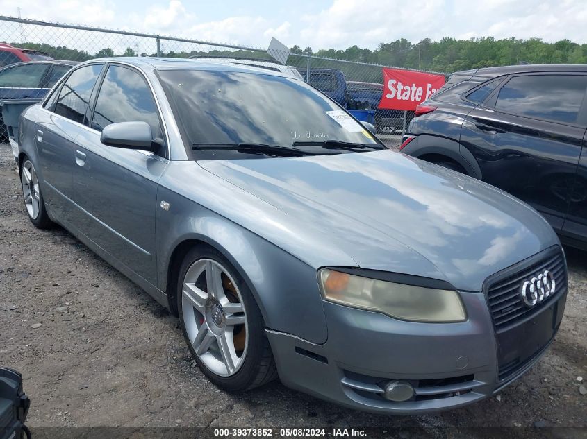 2006 Audi A4 2.0T VIN: WAUDF78E56A043757 Lot: 39373852