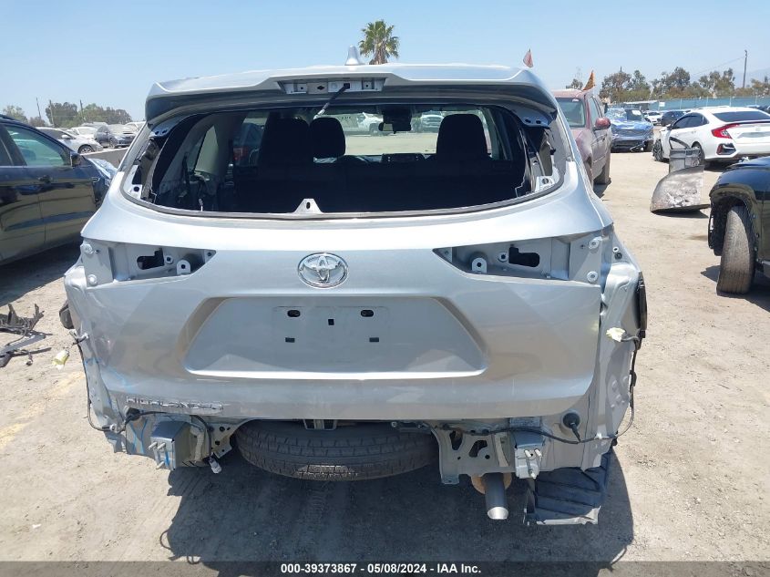 2020 Toyota Highlander L VIN: 5TDCZRAH6LS506672 Lot: 39373867