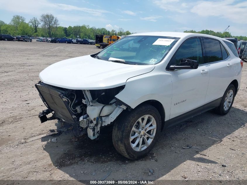 2020 Chevrolet Equinox Fwd Lt 1.5L Turbo VIN: 2GNAXKEV0L6153299 Lot: 39373869