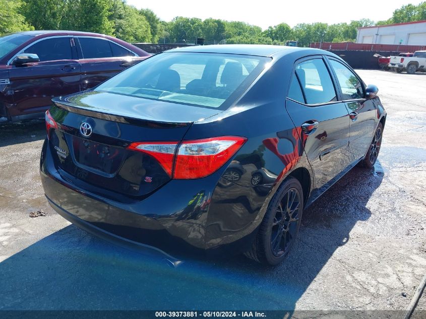 2016 Toyota Corolla S W/Special Edition Pkg VIN: 2T1BURHE1GC518068 Lot: 39373881