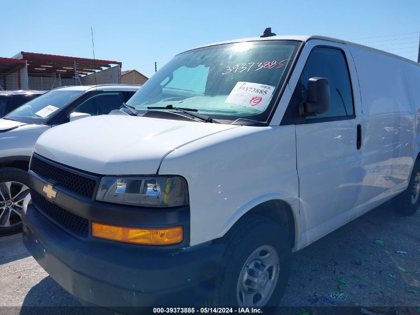 2018 Chevrolet Express 2500 Work Van VIN: 1GCWGAFP2J1335224 Lot: 39373885