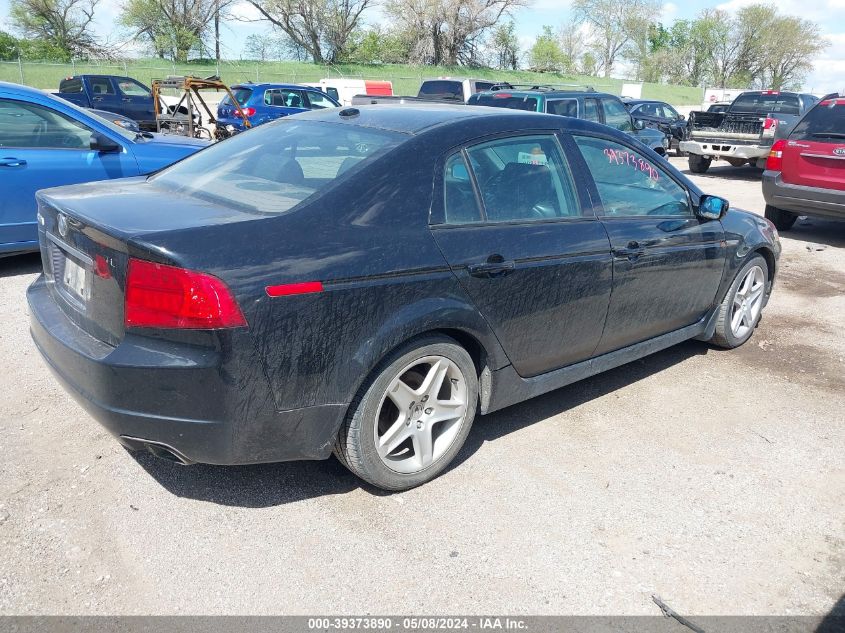 2005 Acura Tl VIN: 19UUA66275A024213 Lot: 39373890