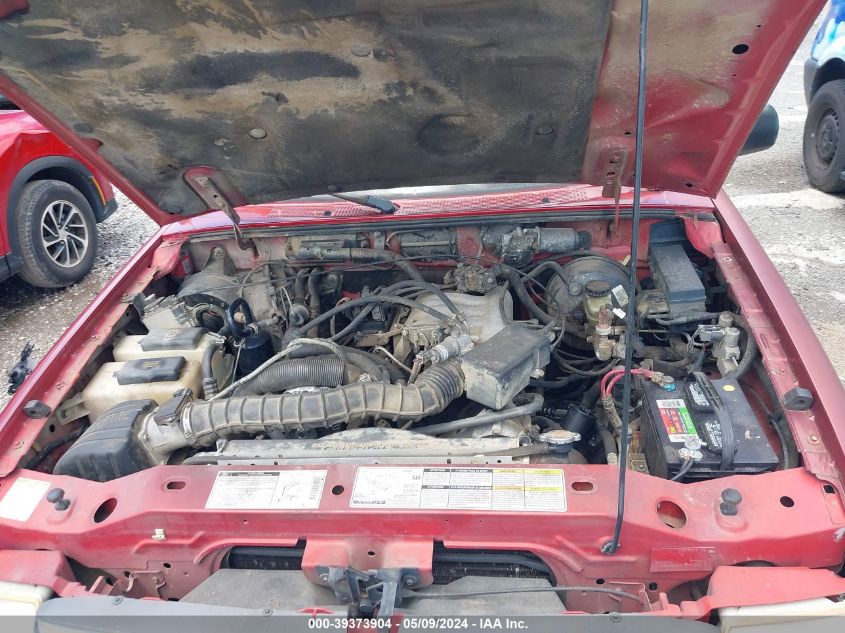 2000 Ford Ranger Xl/Xlt VIN: 1FTYR14V7YPA20432 Lot: 39373904