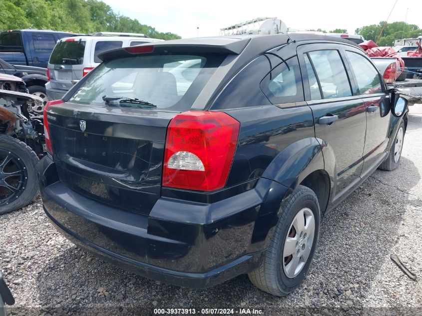 2008 Dodge Caliber Se VIN: 1B3HB28B58D753818 Lot: 39373913