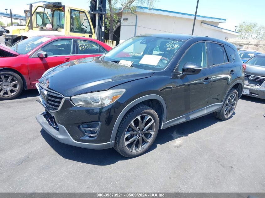 2016 Mazda Cx-5 Grand Touring VIN: JM3KE2DY0G0703654 Lot: 39373921