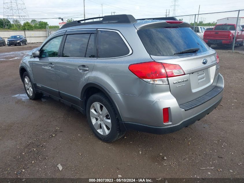 2011 Subaru Outback 2.5I Premium VIN: 4S4BRCGC8B3352384 Lot: 39373923