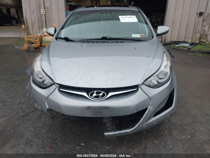 2015 Hyundai Elantra Se VIN: 5NPDH4AE4FH633995 Lot: 39373924