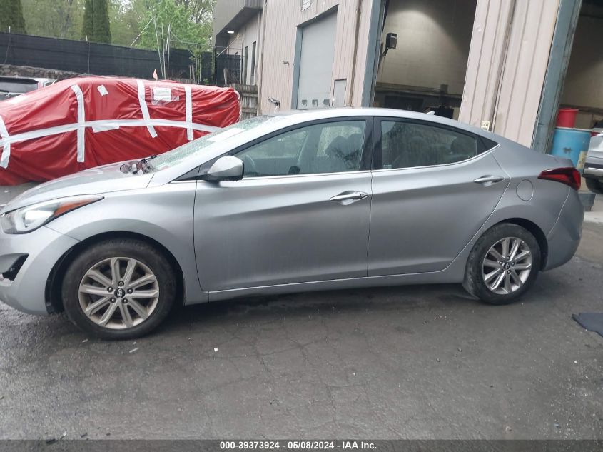 2015 Hyundai Elantra Se VIN: 5NPDH4AE4FH633995 Lot: 39373924