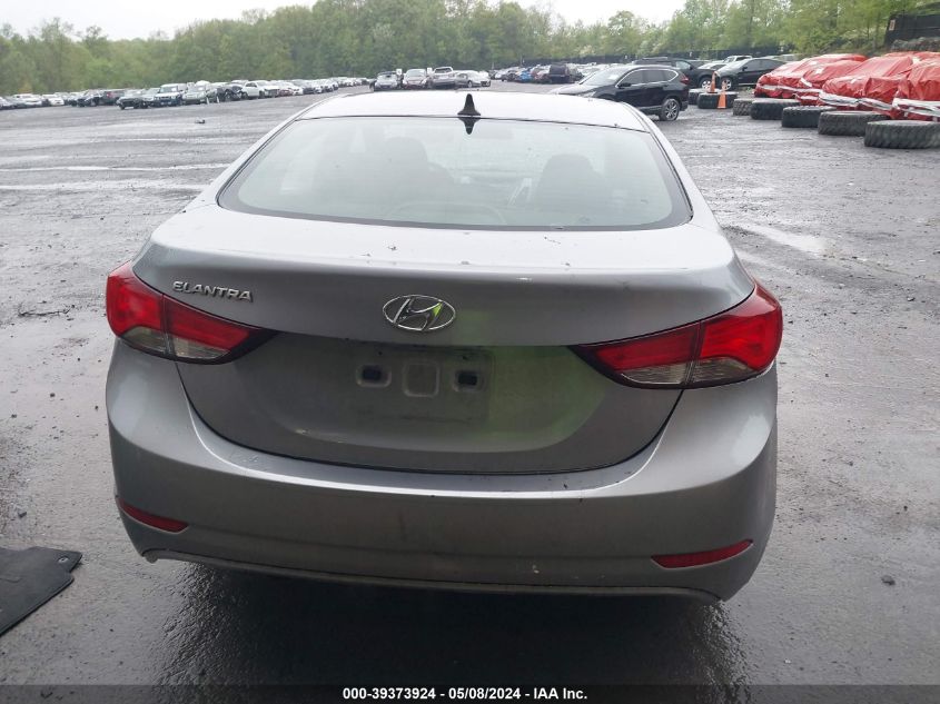 2015 Hyundai Elantra Se VIN: 5NPDH4AE4FH633995 Lot: 39373924