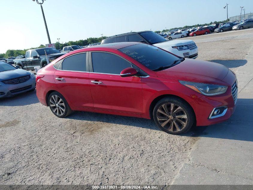 2019 Hyundai Accent Limited VIN: 3KPC34A30KE059662 Lot: 39373931