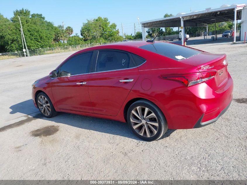 2019 Hyundai Accent Limited VIN: 3KPC34A30KE059662 Lot: 39373931