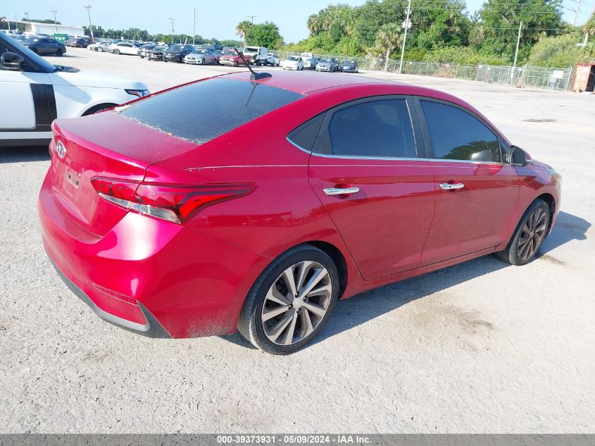 2019 Hyundai Accent Limited VIN: 3KPC34A30KE059662 Lot: 39373931