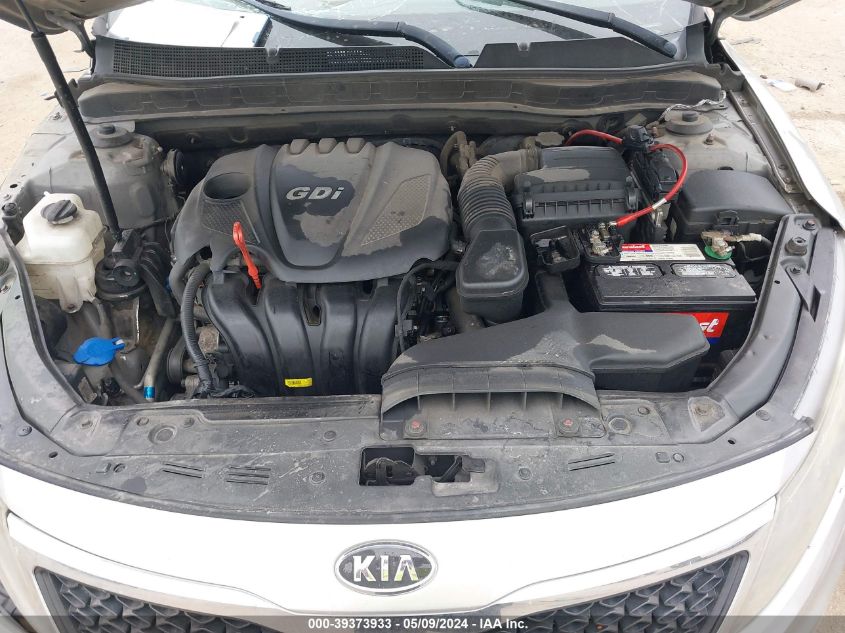 2012 Kia Optima Lx VIN: 5XXGM4A72CG027466 Lot: 39373933