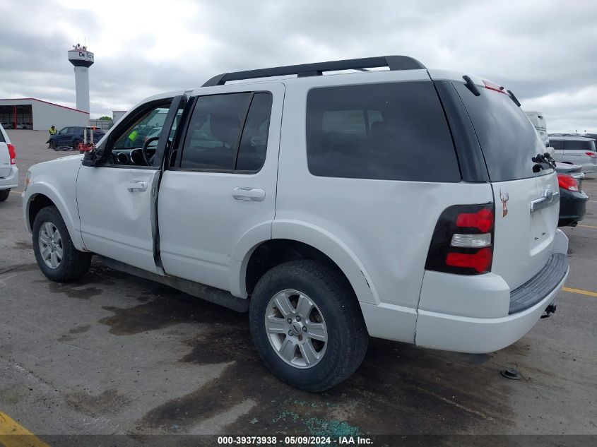 2010 Ford Explorer Xlt VIN: 1FMEU7DE0AUA76851 Lot: 39373938