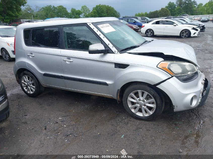 2012 Kia Soul + VIN: KNDJT2A64C7445945 Lot: 39373949