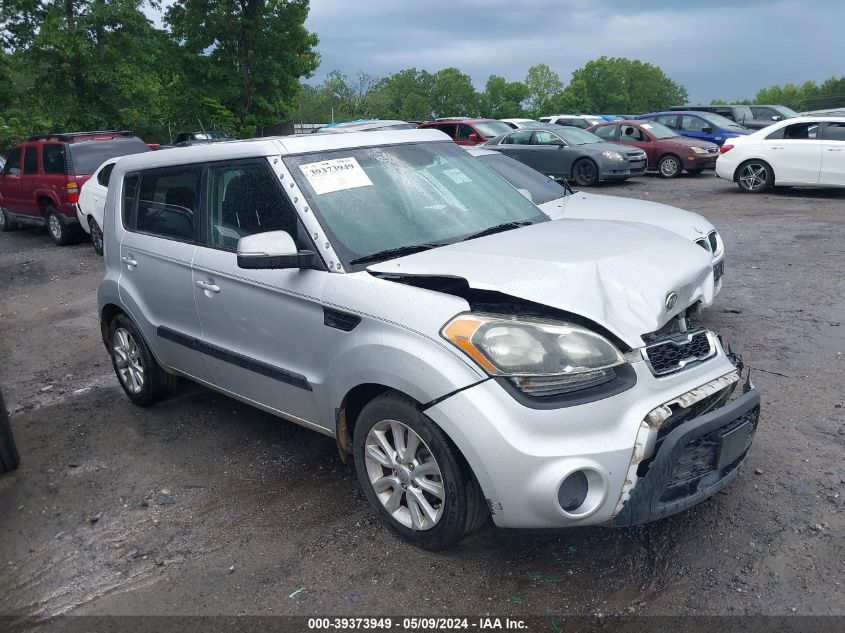 2012 Kia Soul + VIN: KNDJT2A64C7445945 Lot: 39373949